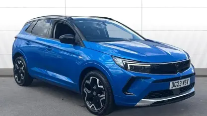Used Vauxhall Grandland X Ultimate 131 HP (96 kW) 2023 Blue SUV