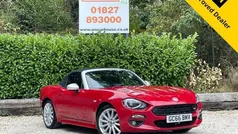 Red Used 2016 Fiat 124 Spider Anniversary Cabriolet | £12,699 (Fair price)