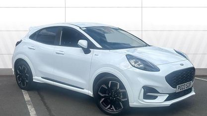 Begagnad Ford Puma ST-Line X 125 HK (91 kW) 2023 Vit SUV