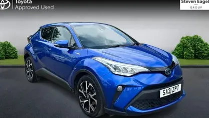 Used Toyota C-HR Design 122 HP (89 kW) 2021 Blue SUV