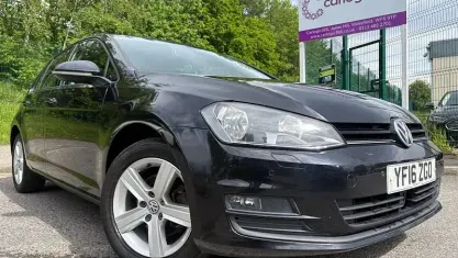 Used VW Golf VII Edition 110 HP (80 kW) 2016 Black Hatchback