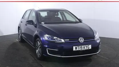 Used VW e-Golf 100 kW (136 HP) 2019 Blue Hatchback