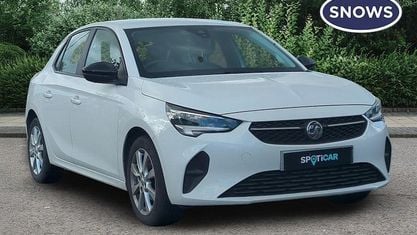 Second-hand Vauxhall Corsa Design Edition 75 CP (55 kW) 2023 Alb Hatchback