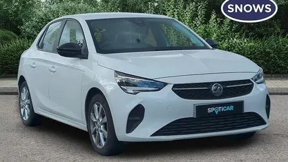 Used Vauxhall Corsa Design Edition 75 HP (55 kW) 2023 White Hatchback