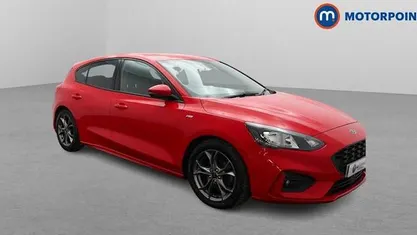 Red Used 2019 Ford Focus ST-Line Hatchback | £12,149 (Fair price)