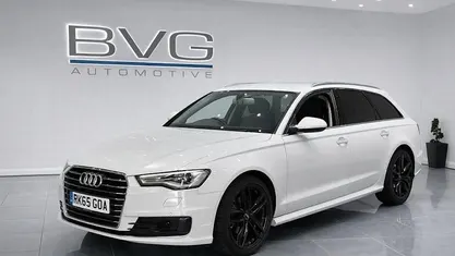 Used Audi A6 190 HP (139 kW) 2015 White Estate
