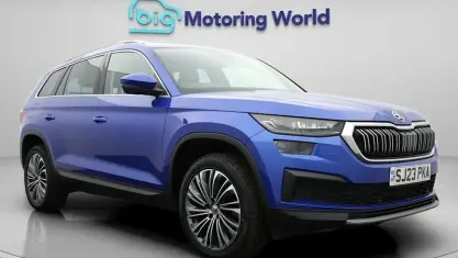 Used Skoda Kodiaq SE L Executive 150 HP (110 kW) 2023 Blue SUV