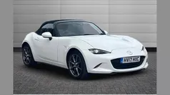White Used 2017 Mazda MX5 Inclusive Cabriolet | £13,695 (Fair price)