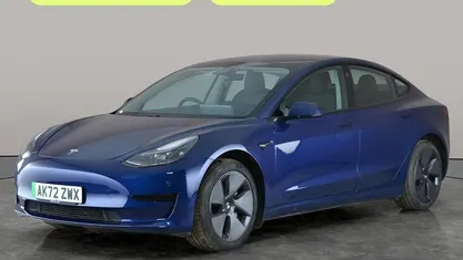 Used Tesla Model 3 RWD 208 kW (283 HP) 2022 Blue Sedan