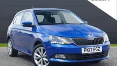 Blue Used 2017 Skoda Fabia SE L Hatchback | £7,995 (Fair price)