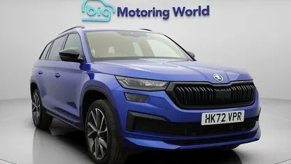 Used Skoda Kodiaq SportLine 200 HP (147 kW) 2023 Blue SUV