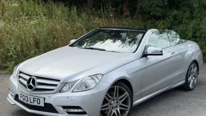 Used Mercedes E350 265 HP (194 kW) 2013 Silver Cabriolet