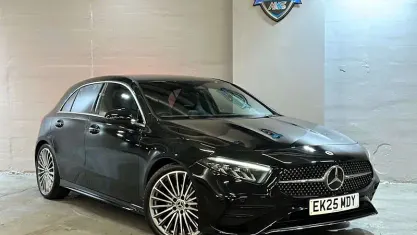 Used Mercedes A200 AMG Line Premium 163 HP (119 kW) 2025 Black Hatchback