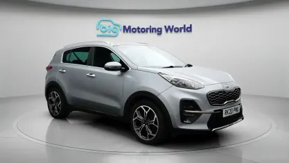 Używany Kia Sportage GT-Line S 177 KM (130 kW) 2020 Srebrny SUV