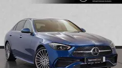 Blue Used 2023 Mercedes C200 AMG Line Premium Sedan | £32,298 (A bit pricey)
