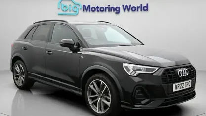 Used Audi Q3 Black Edition 150 HP (110 kW) 2022 Black SUV