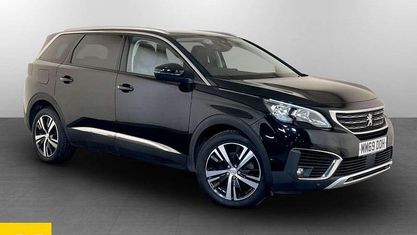 Begagnad Peugeot 5008 GT-line 131 HK (96 kW) 2020 Svart Minibuss