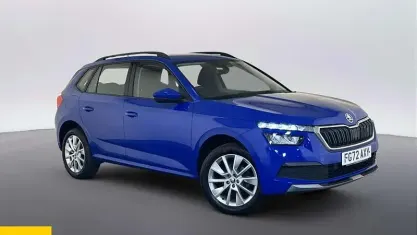 Used Skoda Kamiq SE 110 HP (80 kW) 2022 Blue SUV