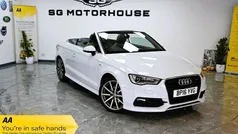 White Used 2016 Audi A3 Cabriolet Sport Cabriolet | £12,695 (Fair price)