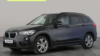 Begagnad BMW X1 Sport Line 190 HK (139 kW) 2018 Svart SUV