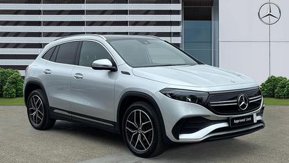Begagnad Mercedes EQA300 AMG Line Premium 167 kW (228 HK) 2022 Silver SUV