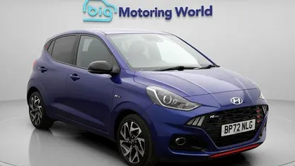 Used Hyundai i10 N Line 101 HP (74 kW) 2023 Blue Hatchback