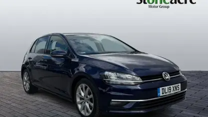 Used VW Golf VII GT 116 HP (85 kW) 2019 Blue Hatchback