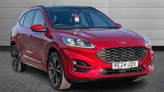 Lucid red Used 2024 Ford Kuga ST-Line X SUV | £25,395 (Fair price)