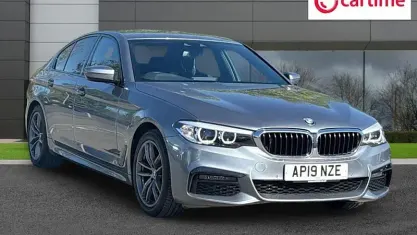 Used BMW 520 M Sport 190 HP (139 kW) 2019 Blue Sedan