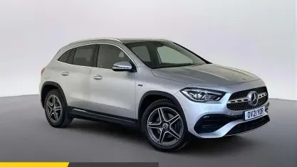 Used Mercedes GLA250 Exclusive 218 HP (160 kW) 2021 Silver SUV