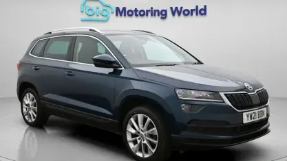 Used Skoda Karoq SE L 150 HP (110 kW) 2021 Blue SUV