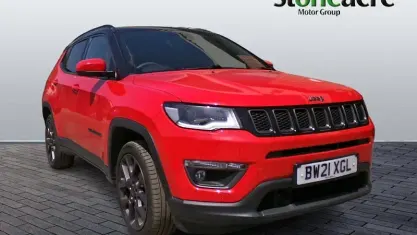 Used Jeep Compass 140 HP (102 kW) 2021 Red/black SUV