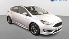 Silver Used 2017 Ford Focus ST-Line Hatchback | £8,299 (Fair price)