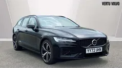 Black Used 2022 Volvo V60 Plus Estate | £31,257 (Fair price)
