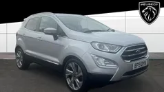 Silver Used 2018 Ford Ecosport Titanium SUV | £9,079 (Fair price)