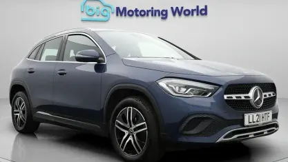 Used Mercedes GLA200 Premium Plus 163 HP (119 kW) 2021 Blue SUV