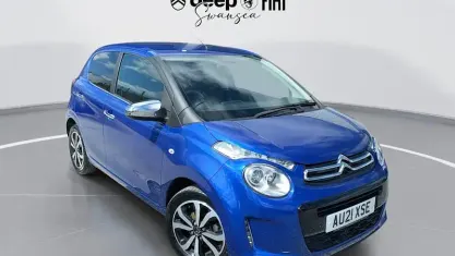 Używany Citroën C1 Shine 72 KM (52 kW) 2021 Niebieski Hatchback