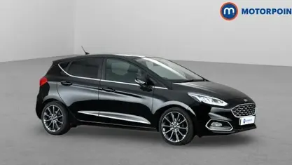 Usado Ford Fiesta Vignale 125 HP (91 kW) 2019 Preto Citadino