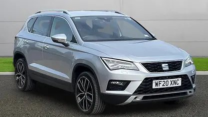 Used Seat Ateca XCELLENCE Lux 150 HP (110 kW) 2020 Silver SUV