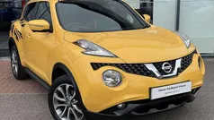 Yellow Used 2017 Nissan Juke Tekna SUV | £7,489 (Fair price)