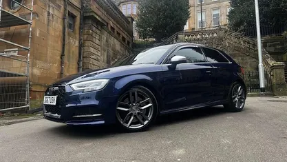 Used Audi S3 Sportback Comfort 310 HP (228 kW) 2017 Blue Hatchback