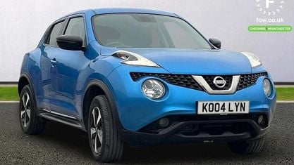 Używany Nissan Juke 113 KM (83 kW) 2019 Niebieski SUV