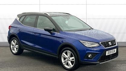 Used Seat Arona FR 150 HP (110 kW) 2018 Blue SUV