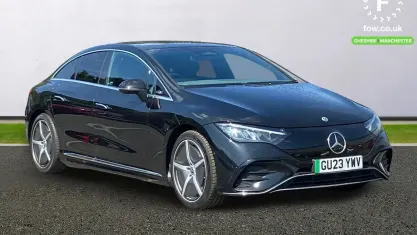 Used Mercedes EQE300 AMG Line Premium 180 kW (245 HP) 2023 Black Sedan