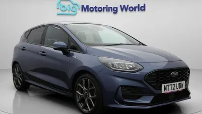 Used Ford Fiesta ST-Line 101 HP (74 kW) 2022 Blue Hatchback