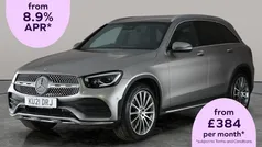 Silver Used 2021 Mercedes GLC220 AMG Line Premium Estate | £25,377 (Fair price)
