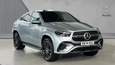 Hightech silver Used 2024 Mercedes GLE450 AMG AMG Line Premium Plus Coupe | £69,399 (Good price)