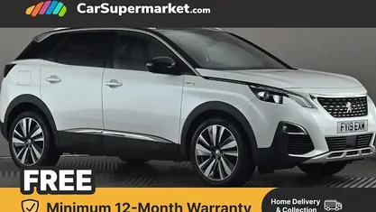Used Peugeot 3008 Premium 131 HP (96 kW) 2019 White Estate