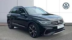 Black Used 2021 VW Tiguan R-line SUV | £26,445 (Fair price)
