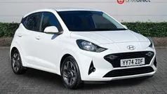 Special solid paint atlas white Used 2024 Hyundai i10 Advanced Hatchback | £12,995 (Fair price)